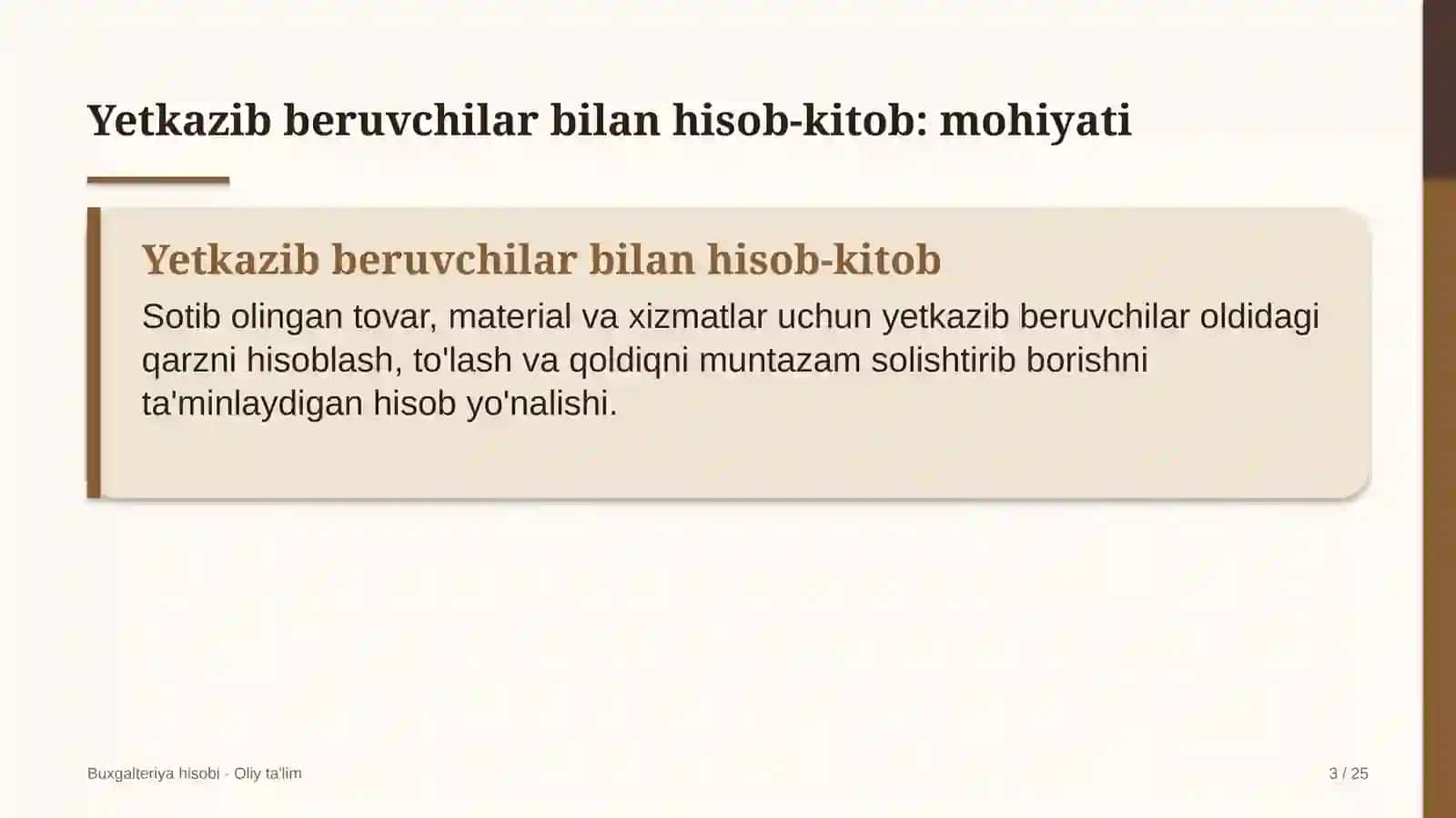 raqamli televideniye tarmoqlarida mol yetkazib beruvchilar bilan hisob kitoblar hisobi 4300 3