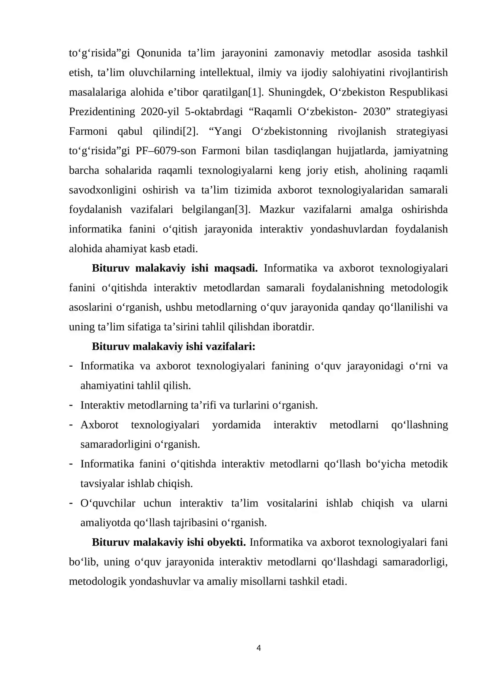 Informatika fanini o‘qitishda interaktiv metodlardan foydalanish 3