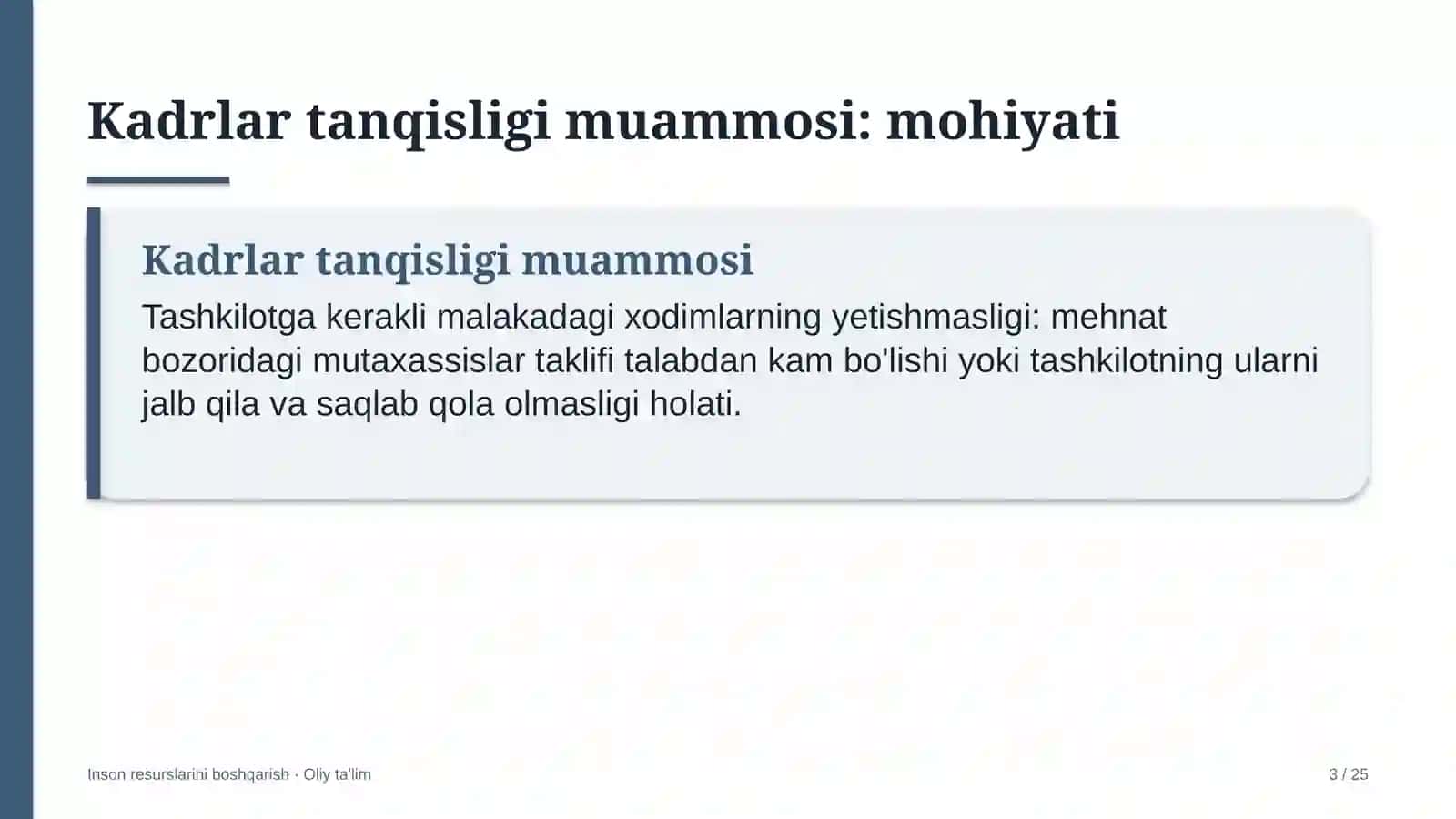 Elchixonalarda kadrlar tanqisligi muammosi 3