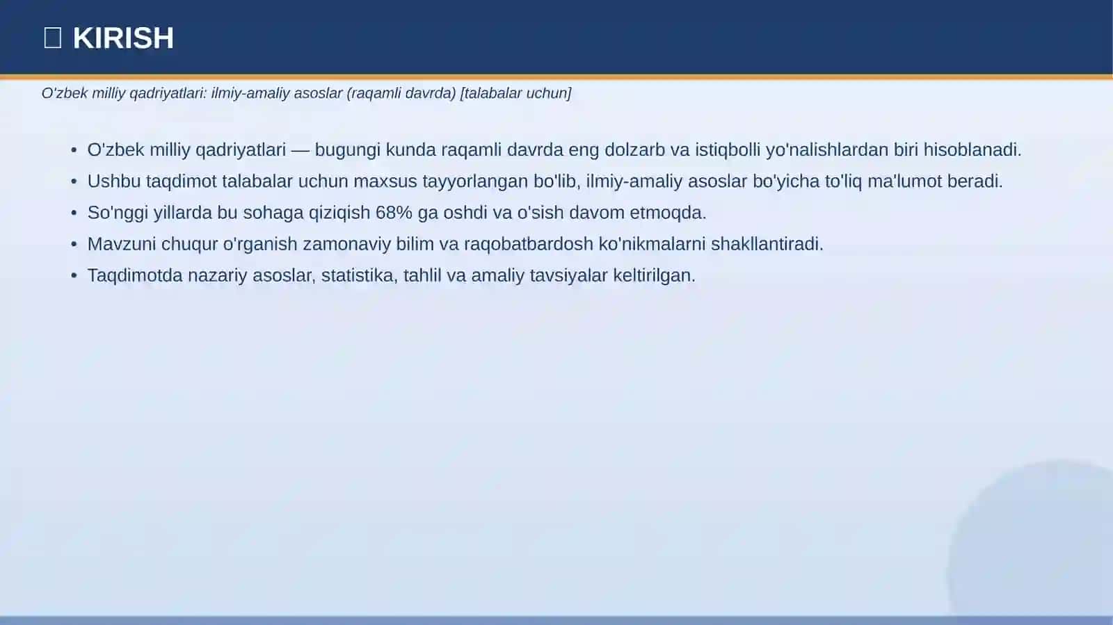 O'zbek milliy qadriyatlari: ilmiy-amaliy asoslar (raqamli davrda) 3