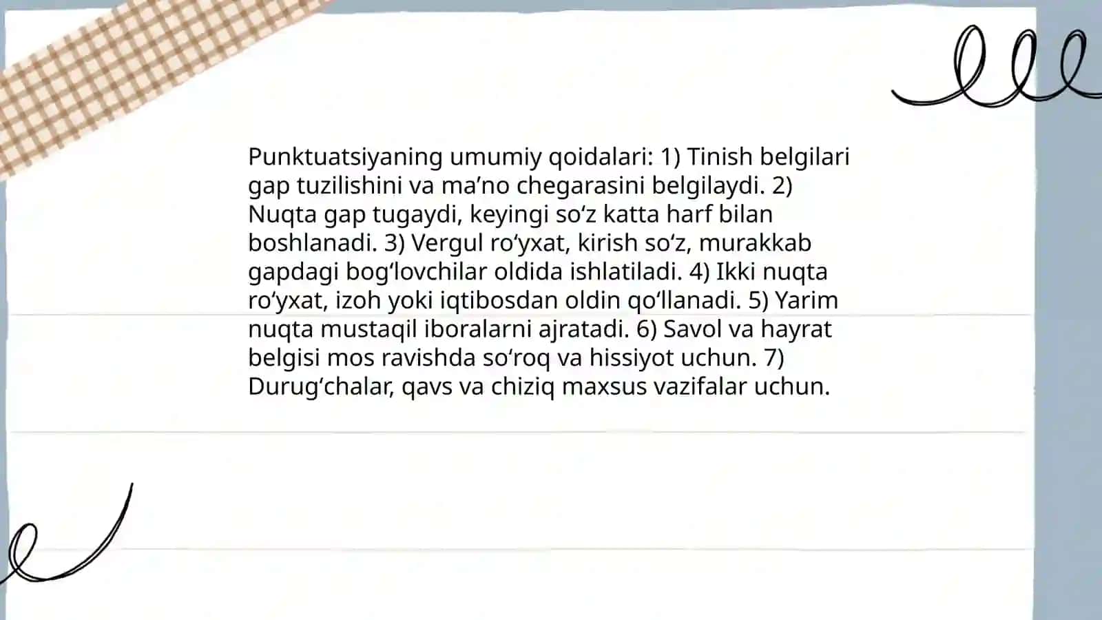Punktuatsiya 3