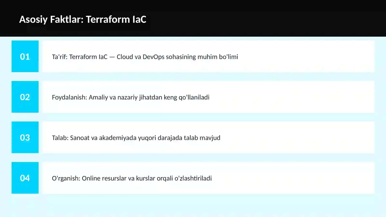 DASTURLASH | CLOUD VA DEVOPS 3