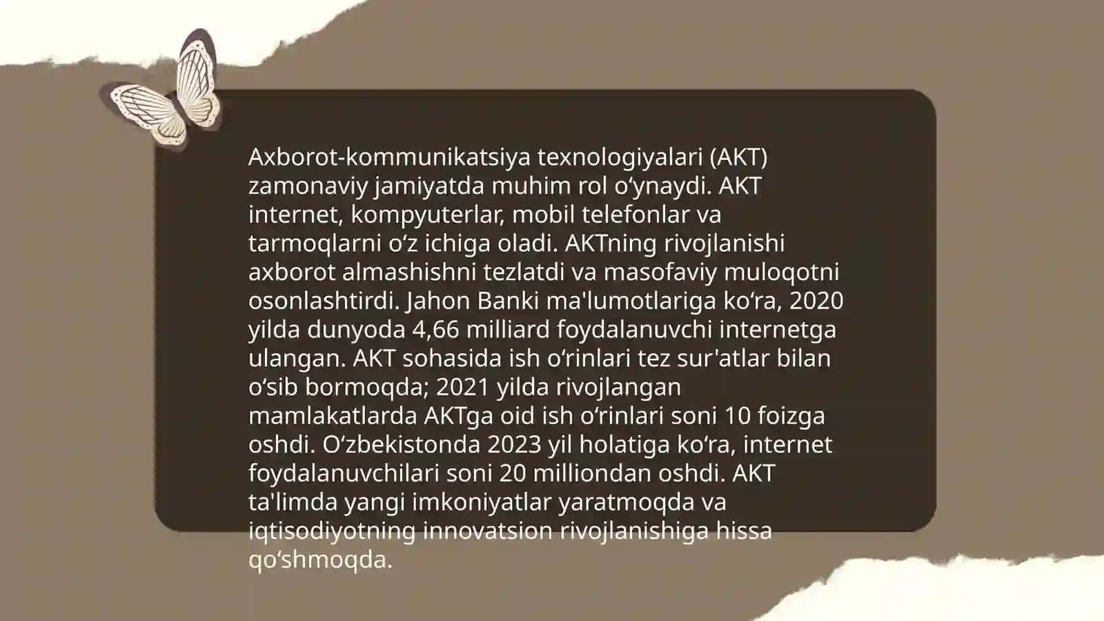 Axborot-kommunikatsiya texnologiyalari 3