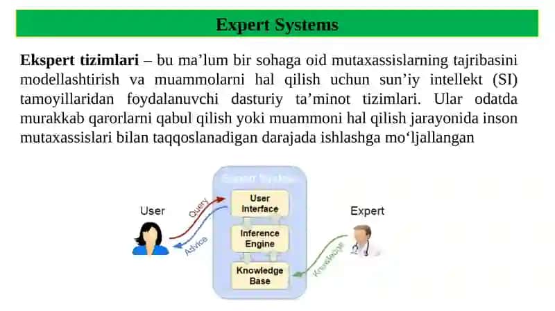 Ekspert tizimlar 3