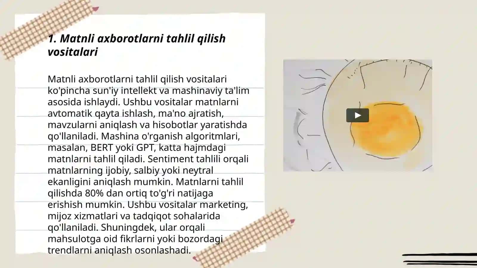 Tibbiyotda ishchi orinlarini avtomatlashtirishda matnli axborotlarni qayta ishlash texnologiyasi 3