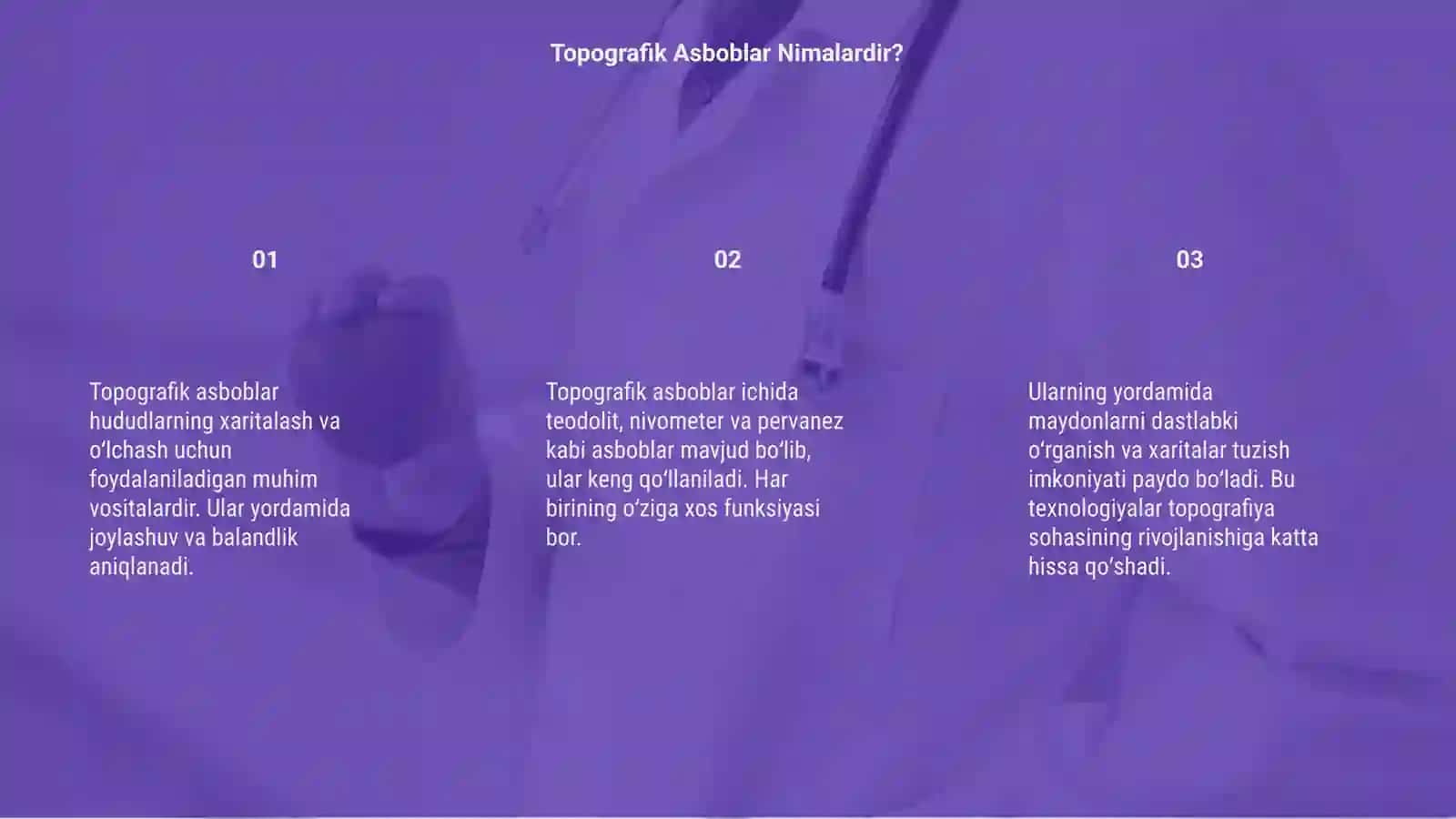 Topografik asboblar 3