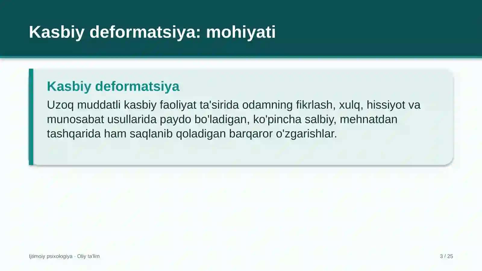 Xususiy bog'chalarda kasbiy deformatsiya 3
