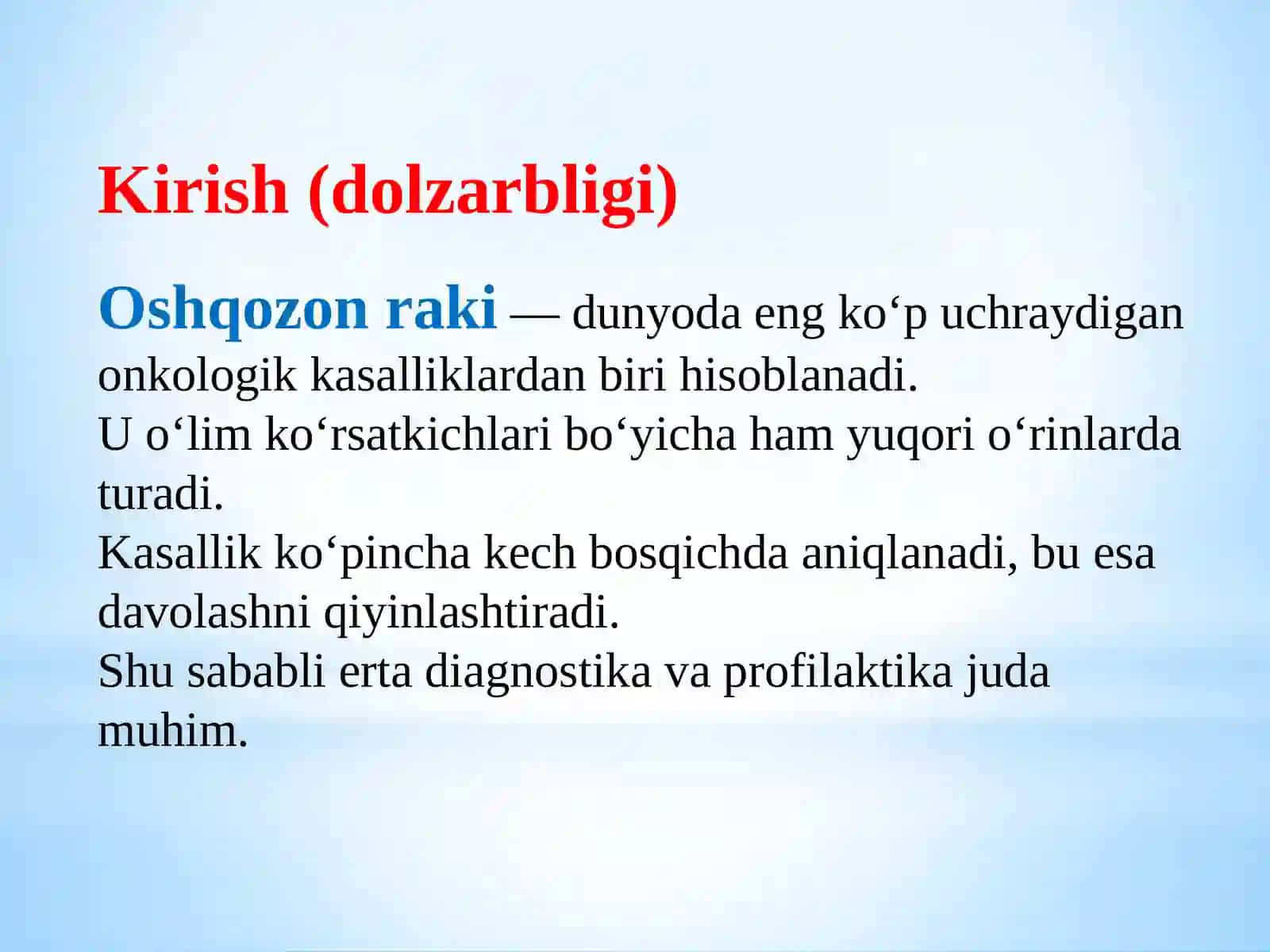 Oshqozon raki kasalliklari 3