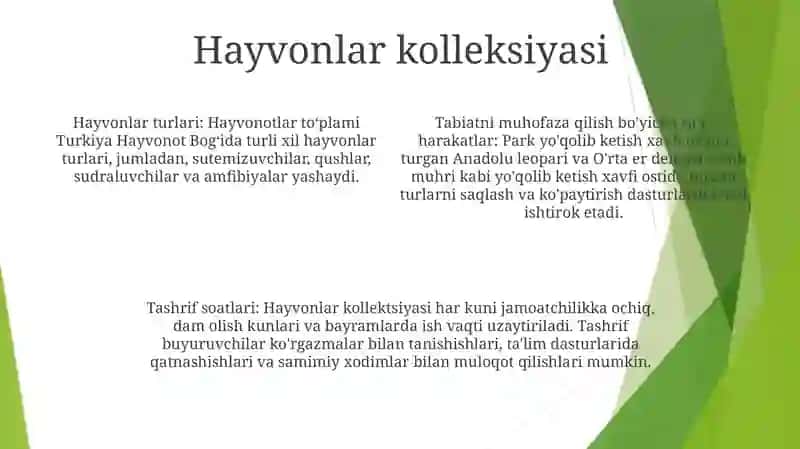 Turkiya Hayvonot Bogʻi 3