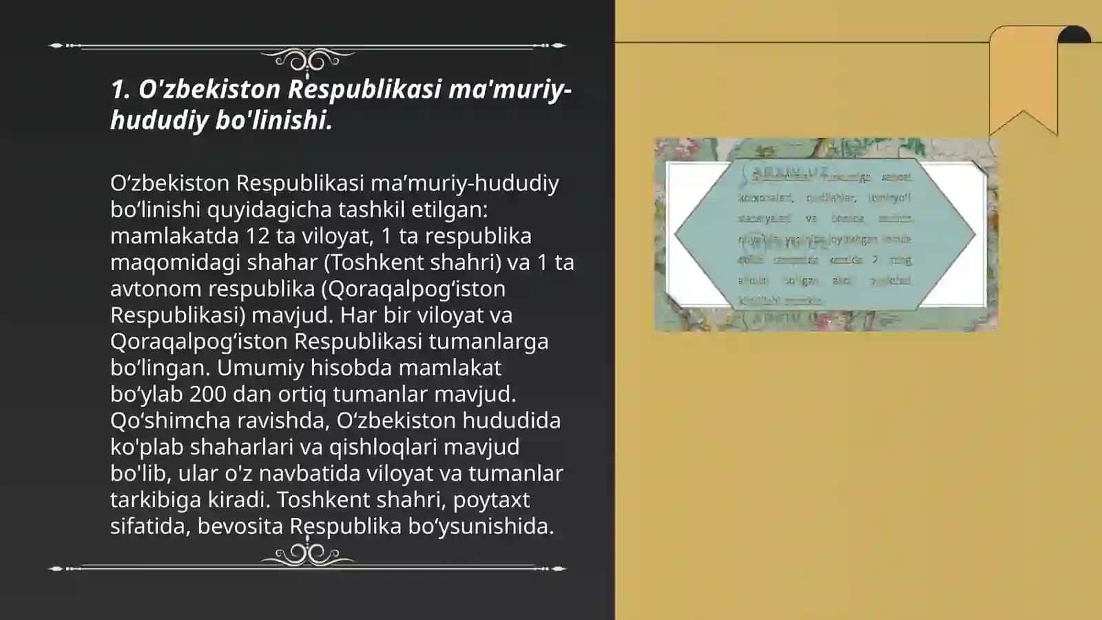 O'zbekiston Respublikasi ma'muriy-hududiy bo'linishi 3