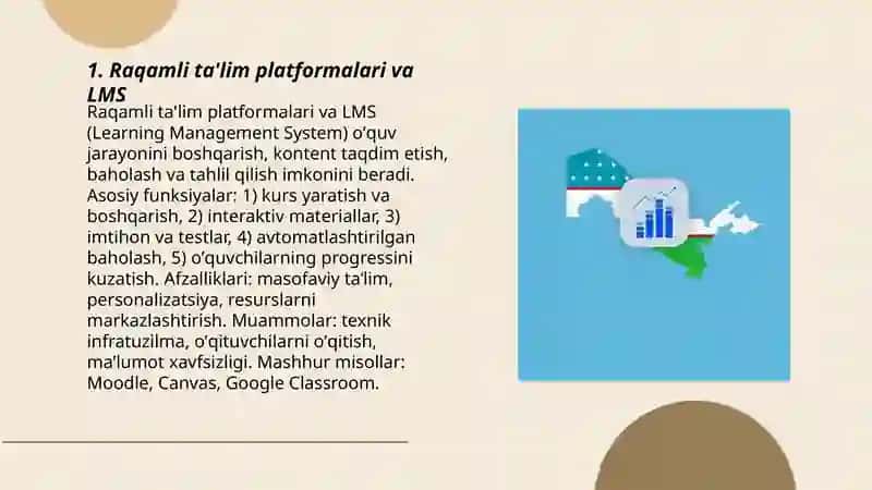 Raqamli ta'lim platformalari va LMS 3