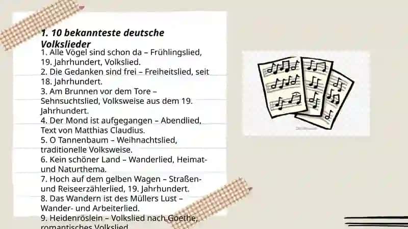 Musik und Lieder 3