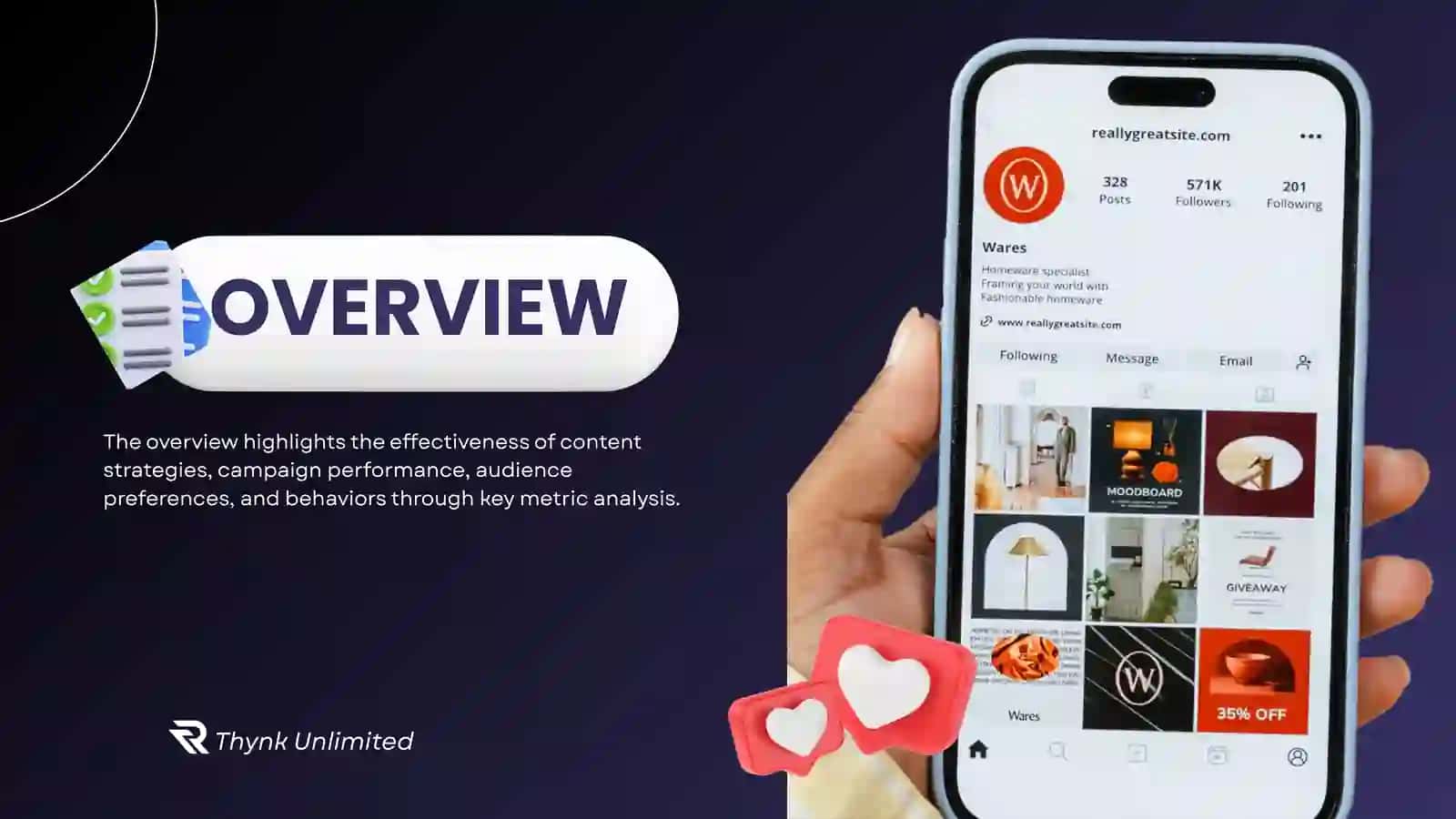 SOCIAL MEDIA MONTHLY REPORT PRESENTATION 3