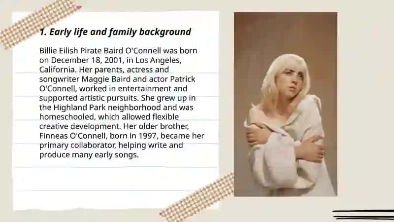 A person that i admire (Billie Eilish ) 3