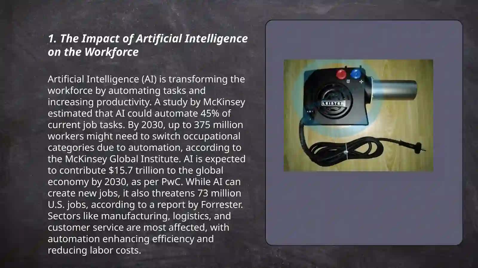 The Impact of Artificial Intelligence on the Workforce 3