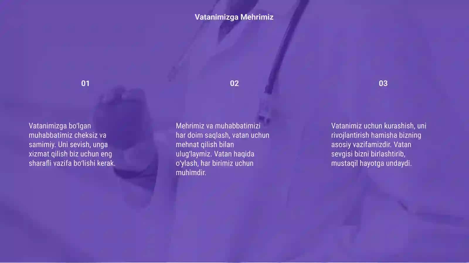 Ulug'imsan Vatanim 3
