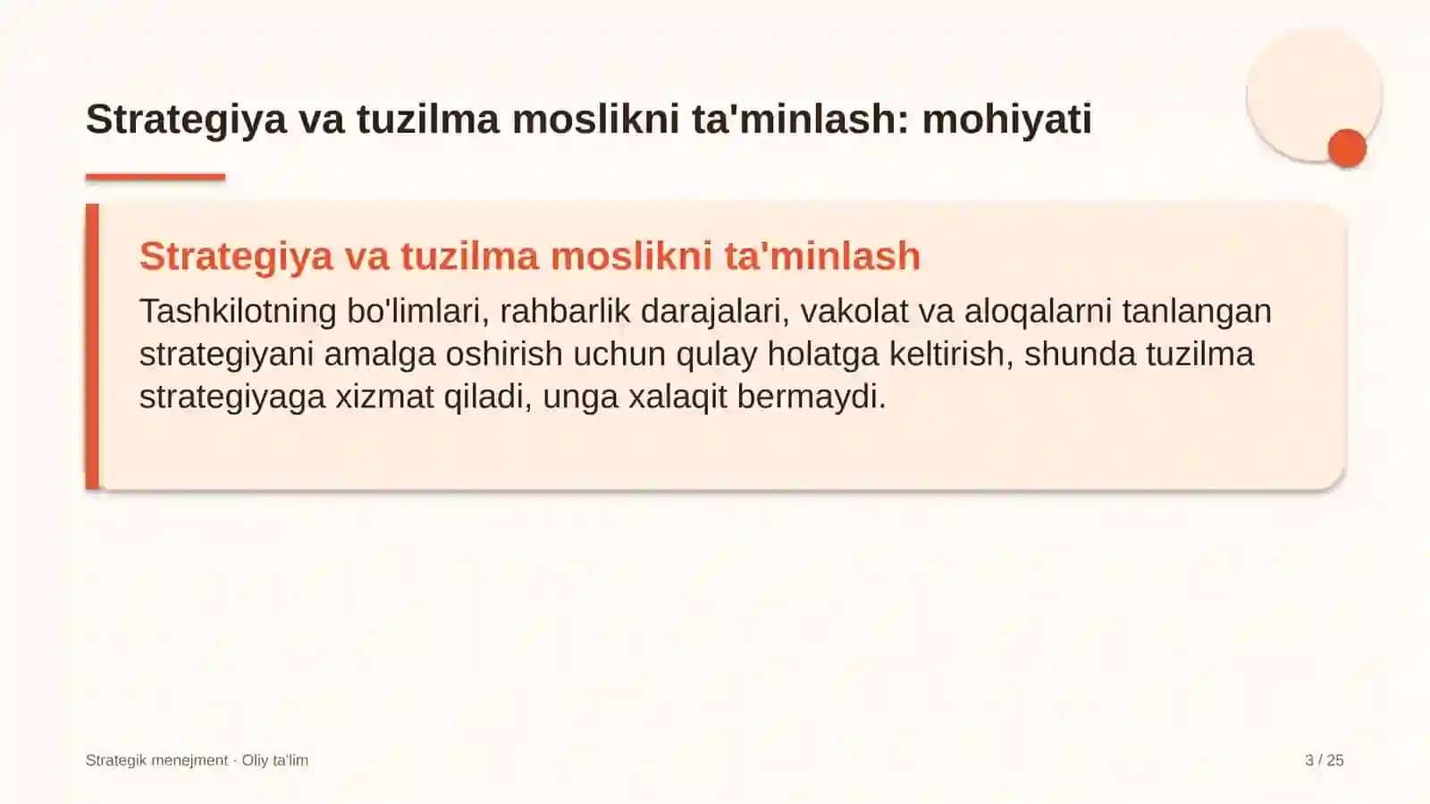 folklor jamoalarida strategiya va tashkiliy tuzilma o'rtasidagi moslikni ta'minlash 8027 3