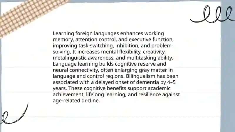 The Importance of Learning Foreign Languages 3