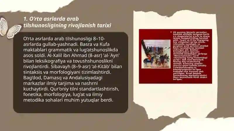 O‘rta asrlarda arab tilshunosligi 3