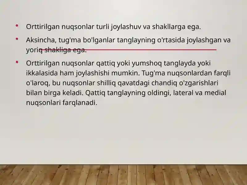 Tanglay nuqsonlarini protezlash 3