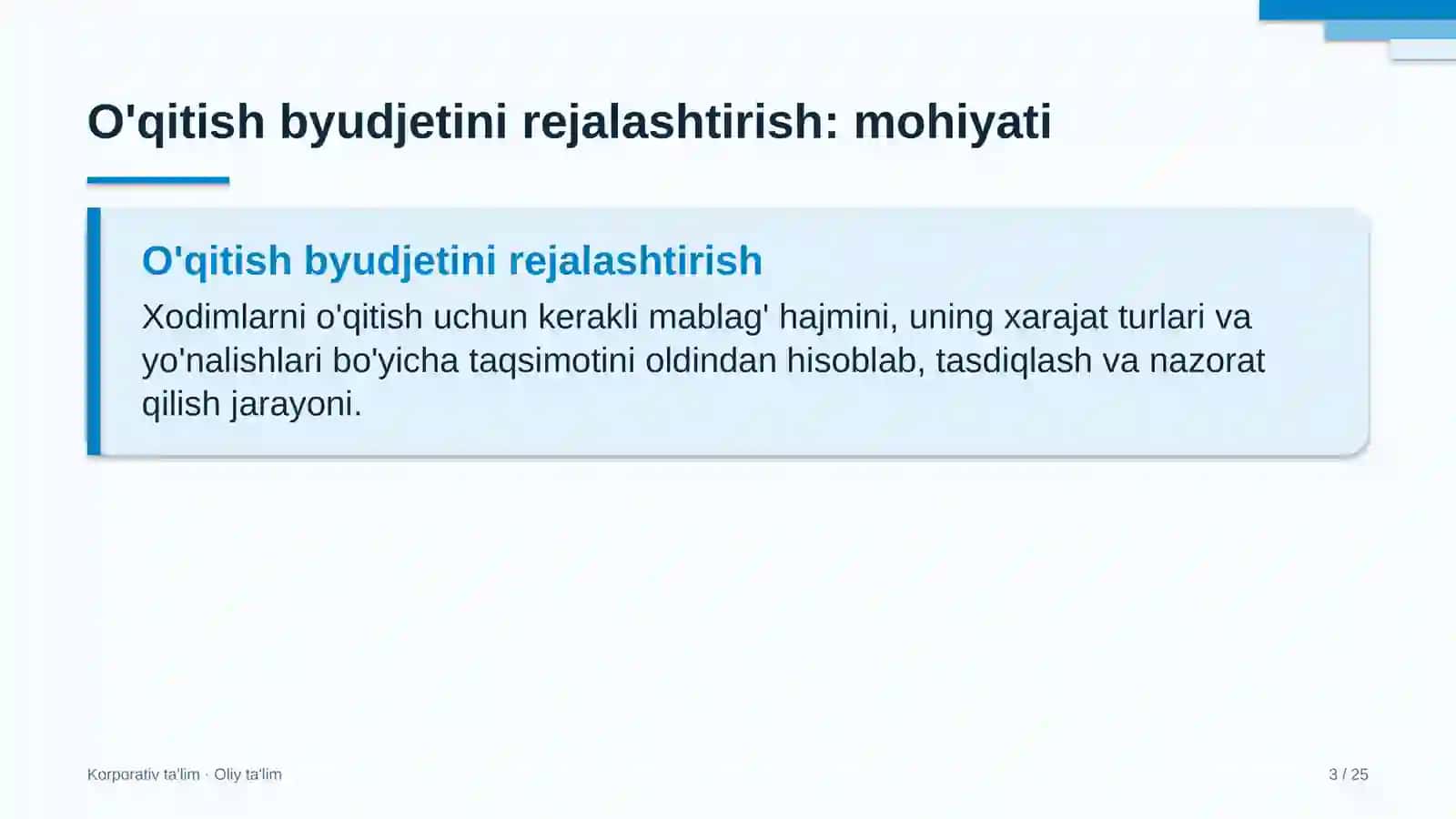 maktabgacha ta'lim tashkilotlarida o'qitish byudjetini rejalashtirish 6938 3