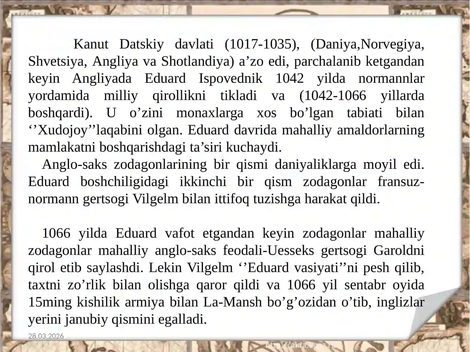 Angliyaning XI-XV asrlarida tarixi 3