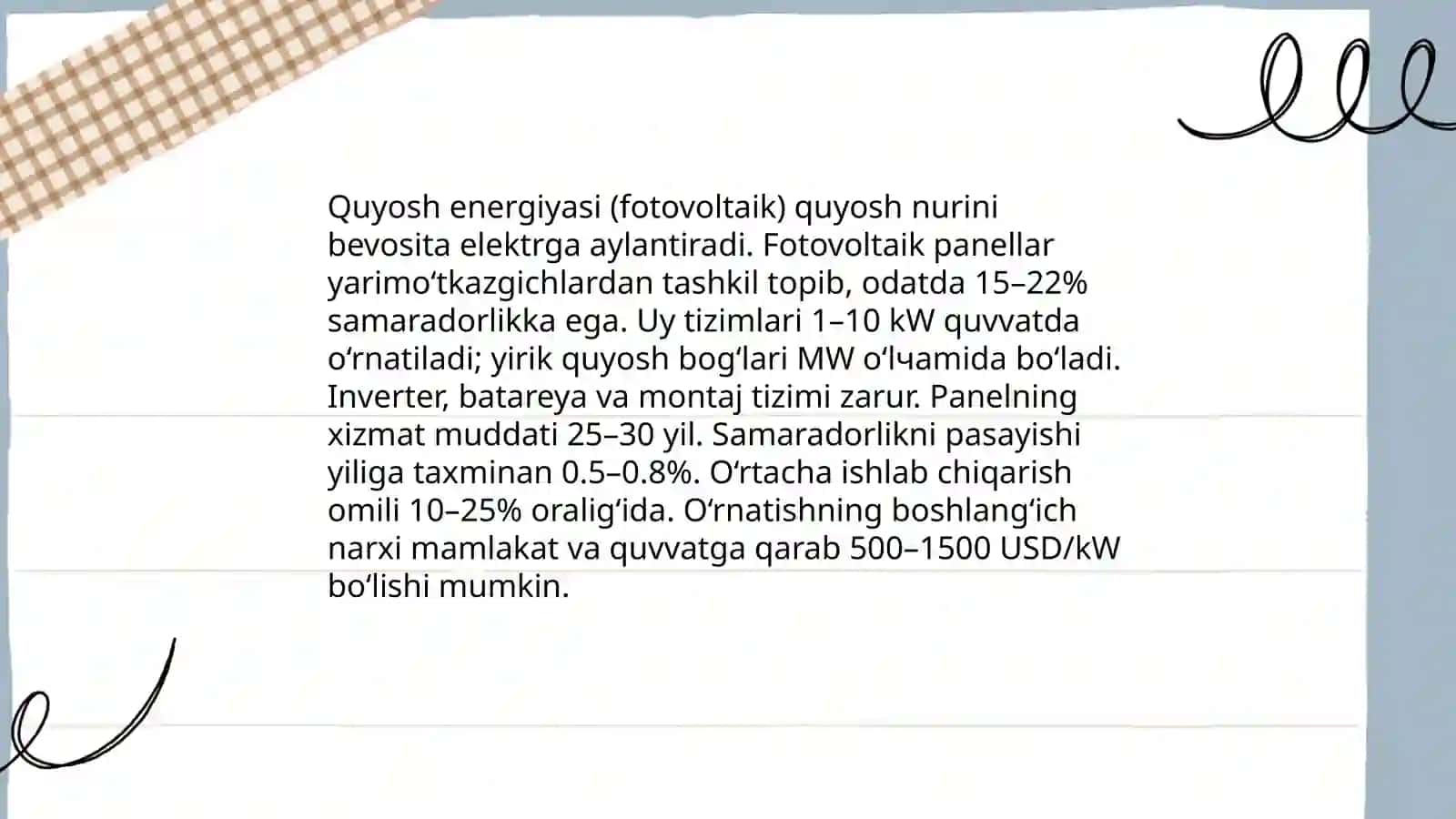 Muqobil energiya turlari 3