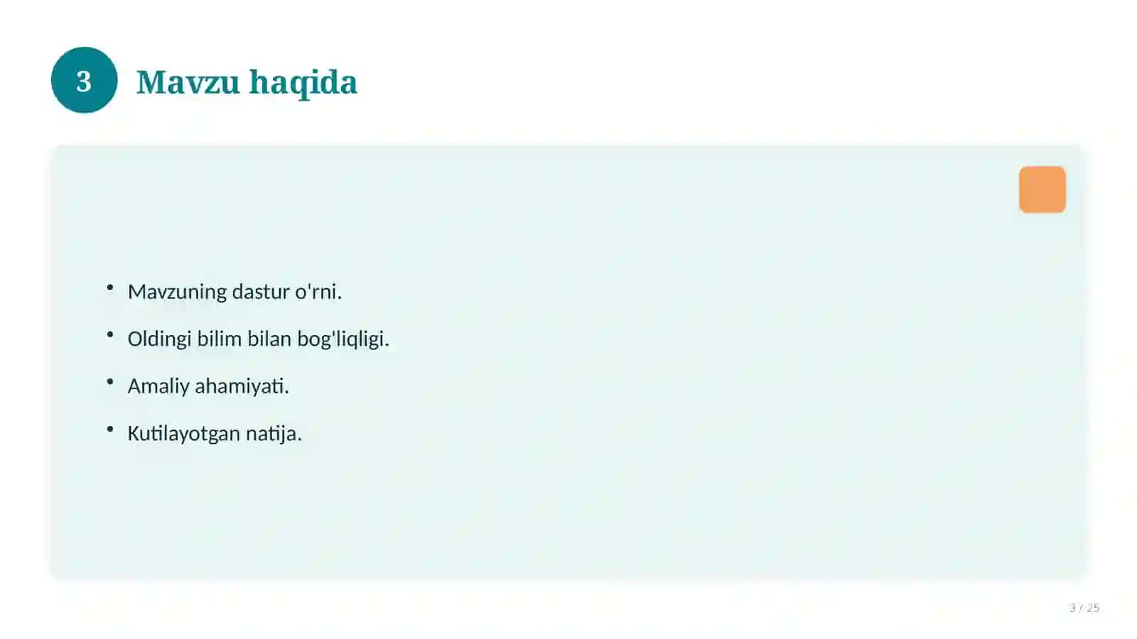 Informatika fanidan 2-sinf uchun ochiq dars ishlanmasi 3
