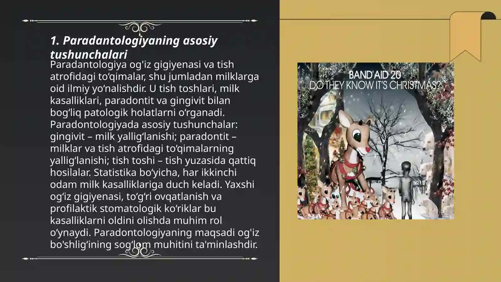 Paradantalogiyada OITS 3