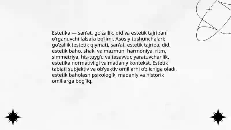 Estetika 3