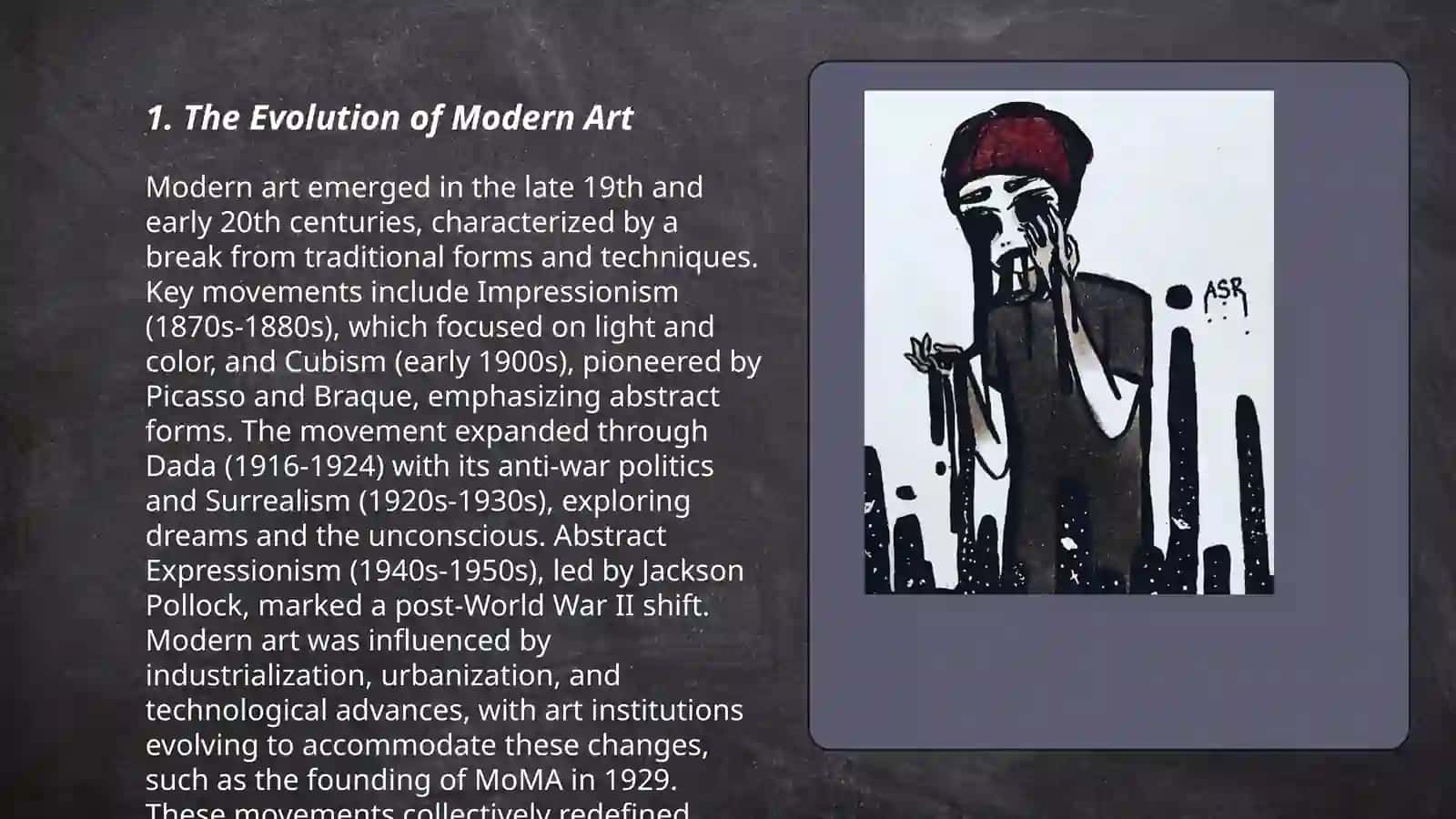 The Evolution of Modern Art 3