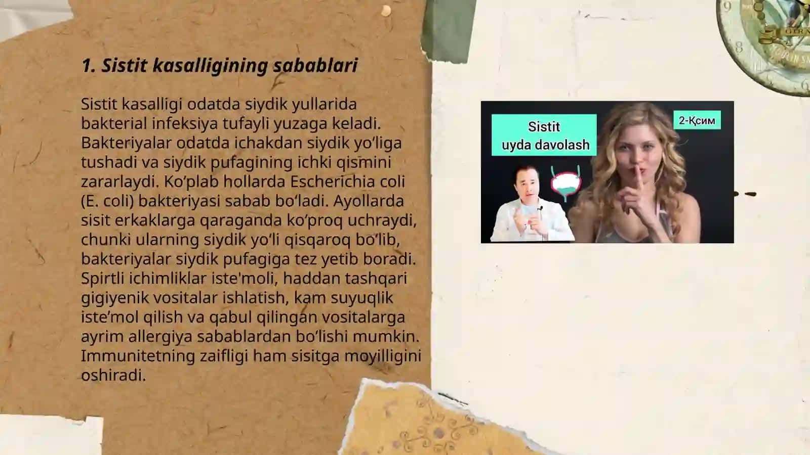 Sistit kasalligi 3