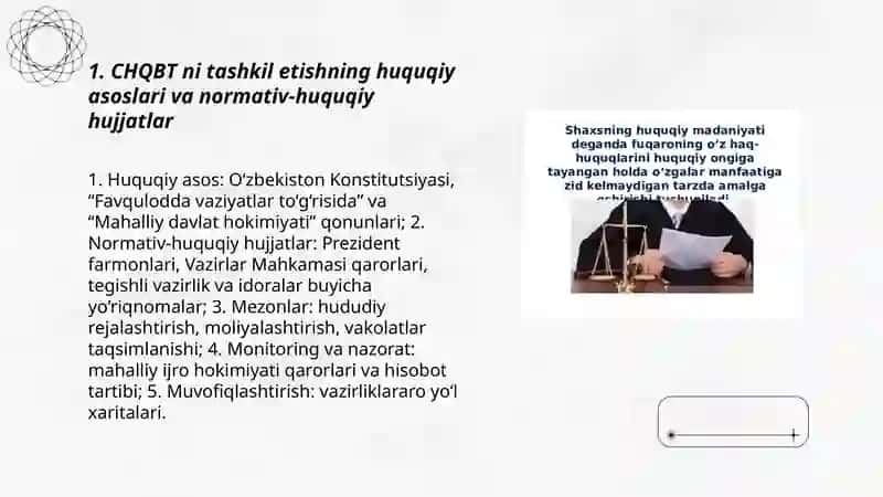 CHQBT ni tashkil etish va amalga oshirish bo'yicha mahalliy ijro etuvchi hokimyat organlari 3