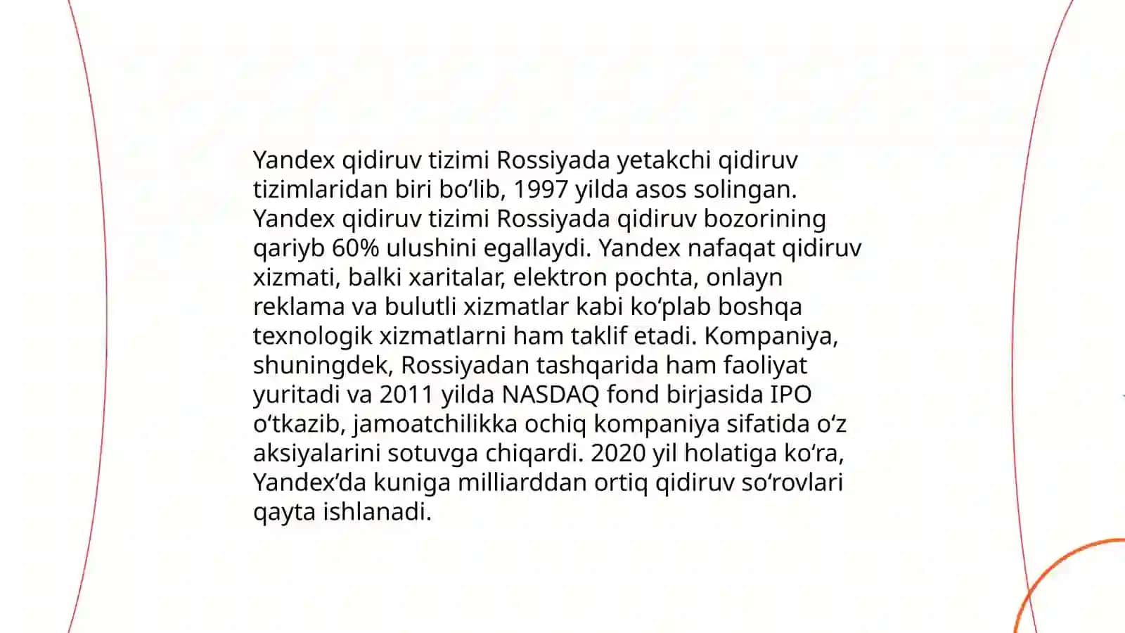Yandex qidiruv tizimi 3