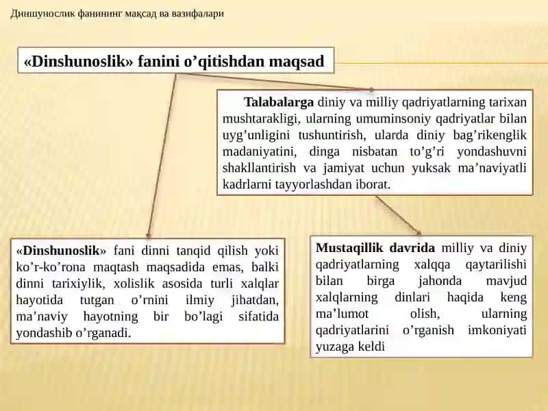 Dinshunoslik 3