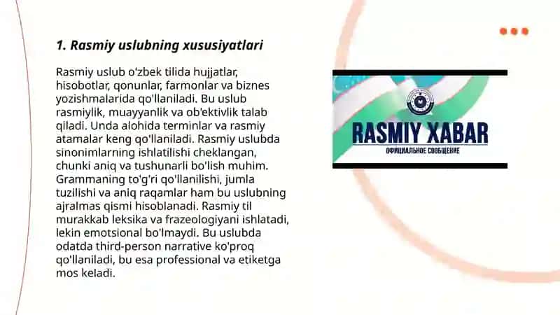 Rasmiy uslub 3