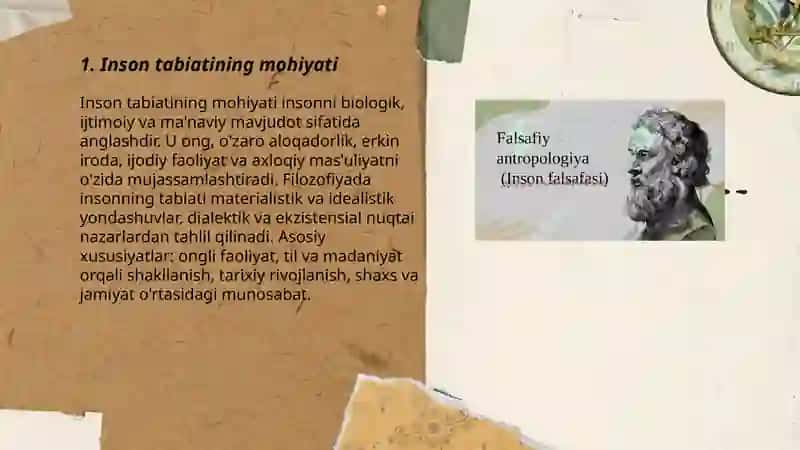 Inson falsafasi 3