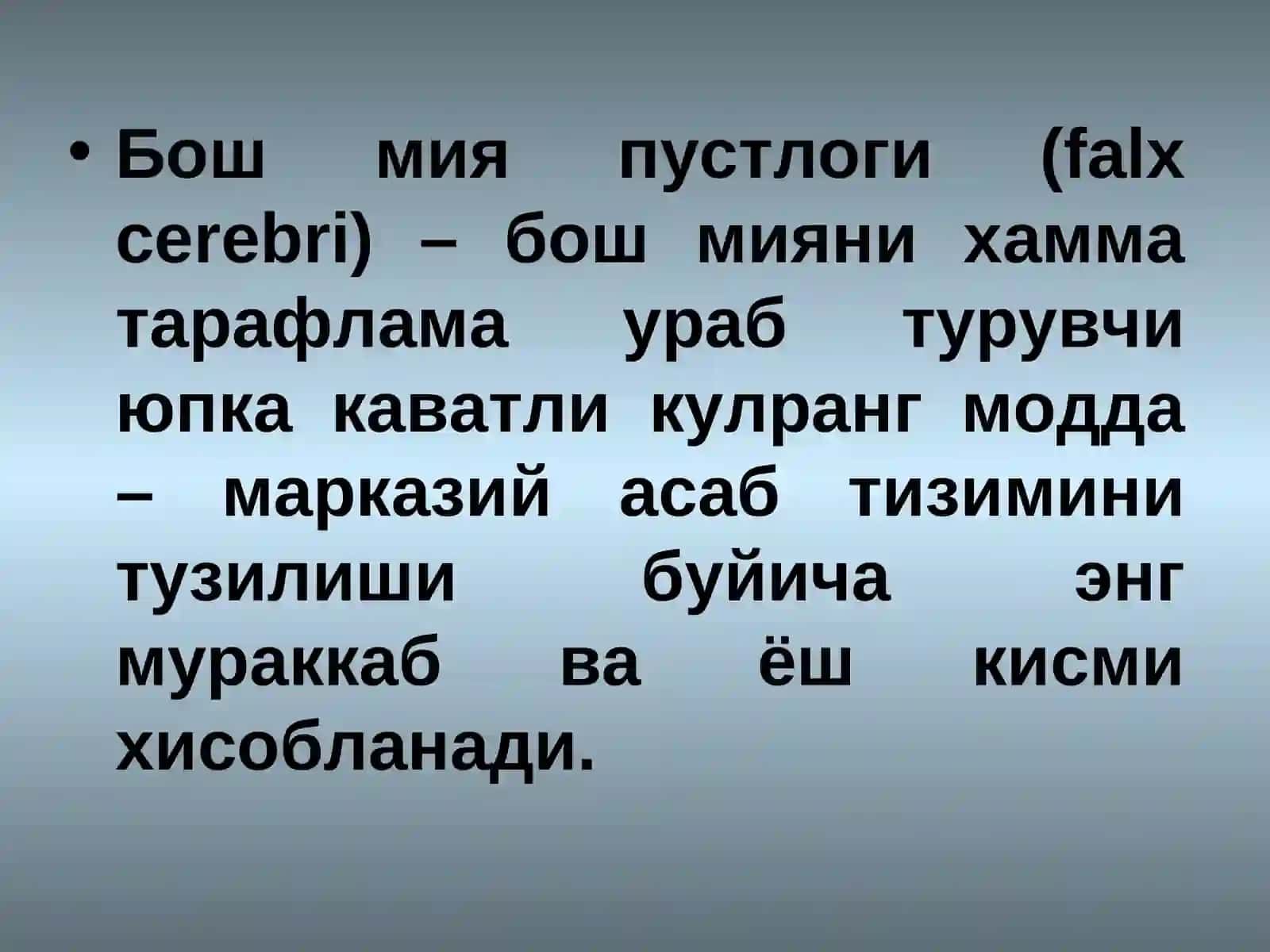 Бош мия пустлоги 3