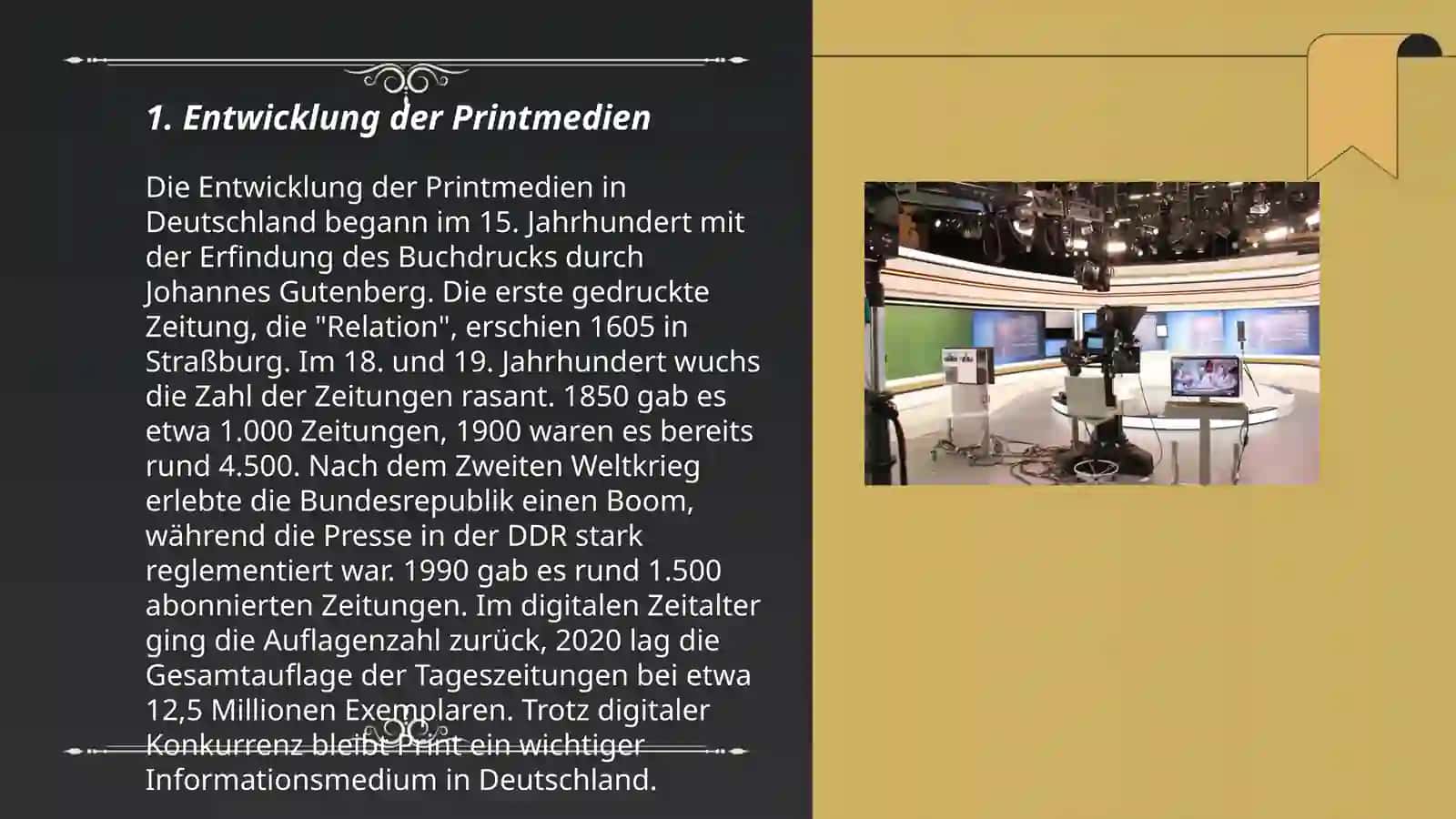 Entwicklung der Printmedien 3