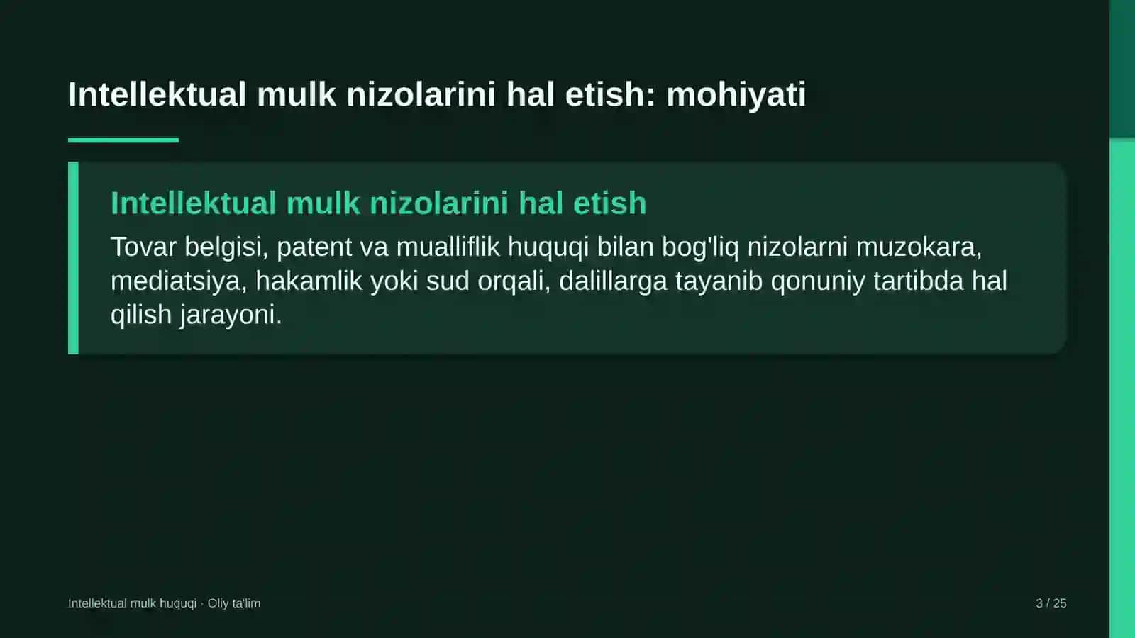 Elektronika do'konlarida intellektual mulk bo'yicha nizolarni hal etish 3