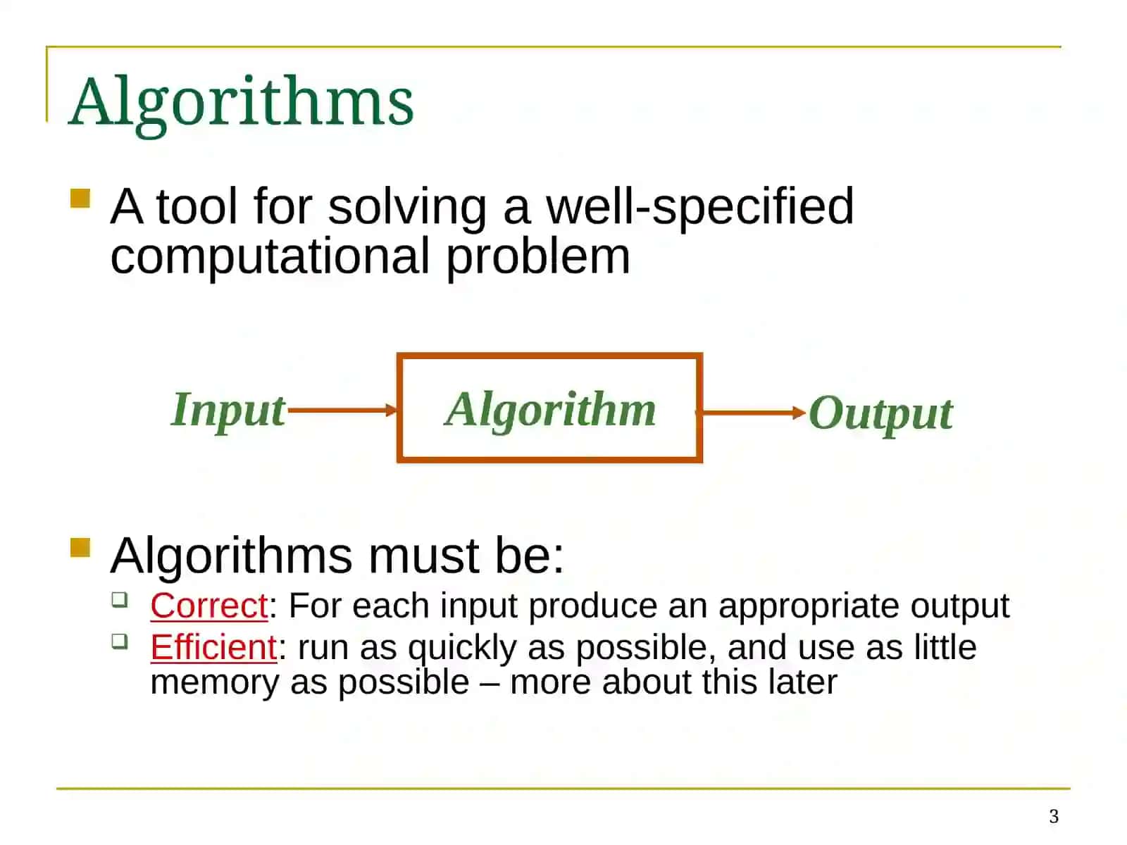 Using Pseudo-code to Solve Problems 3