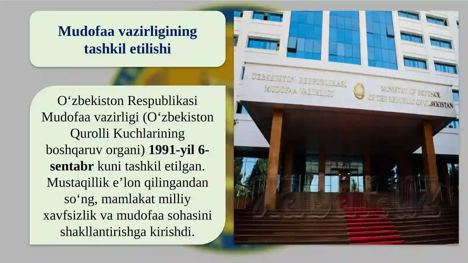 Mudofaa vazirligi tarixi 3