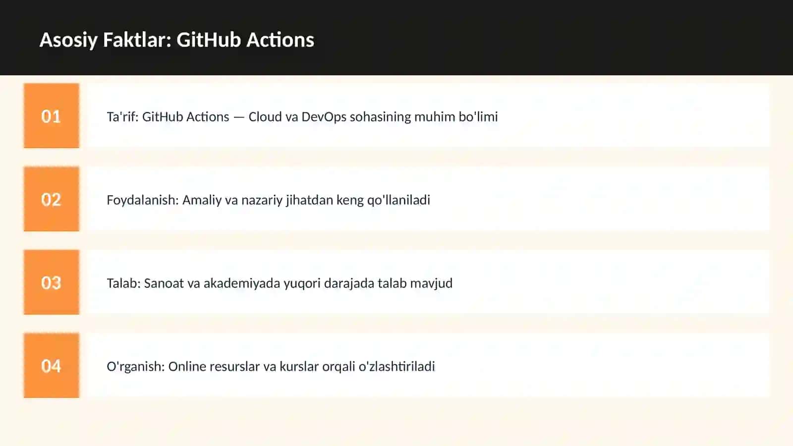 GitHub Actions 3