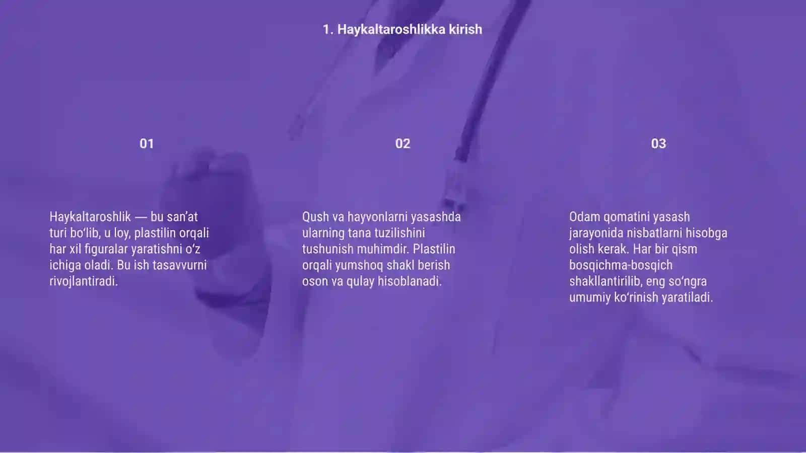 Haykaltaroshlik 3