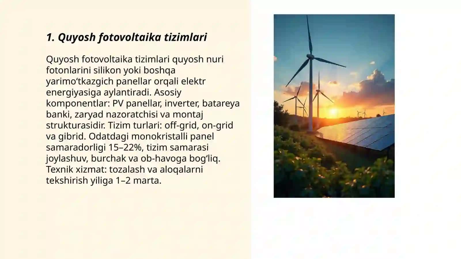 Muqobil elektr manbai 3
