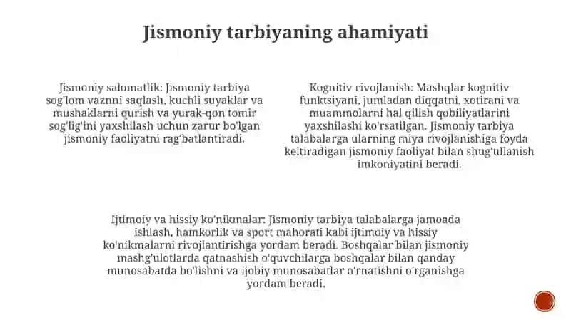 Ertalabki Mashqlar 3