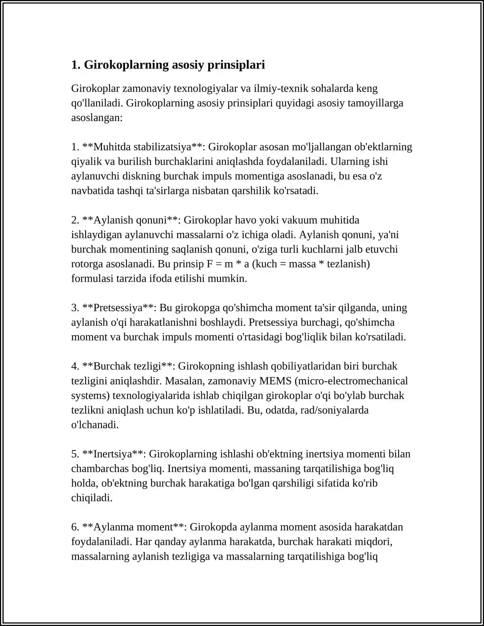 GIROSKOPLAR 3