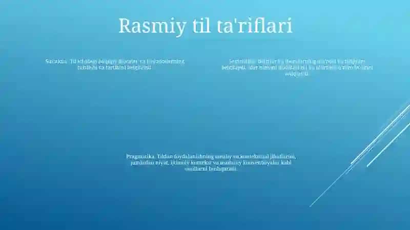 Rasmiy Uslub Sintaksisi 3