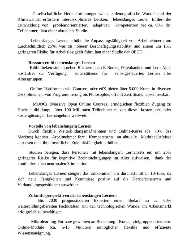 Lebenslang Lernen 3