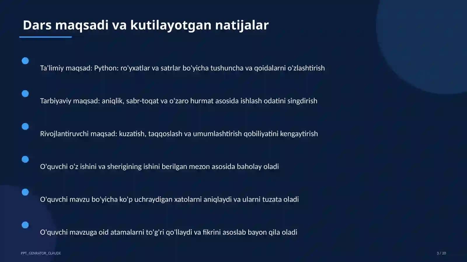 Informatika va axborot texnologiyalari 3